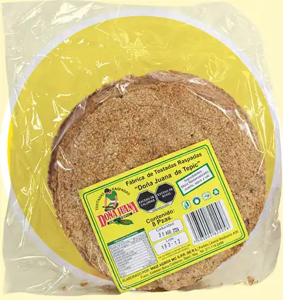 Tostadas Juana presentación jumbo 8 piezas