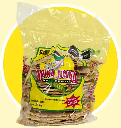 Tostadas Juana presentación regular 20 piezas